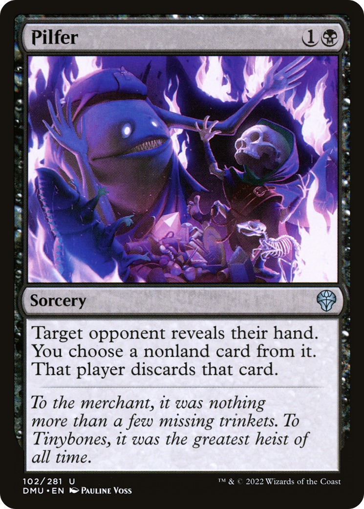 Pilfer (DMU-102) [Dominaria United] MTG Single Wizards of the Coast