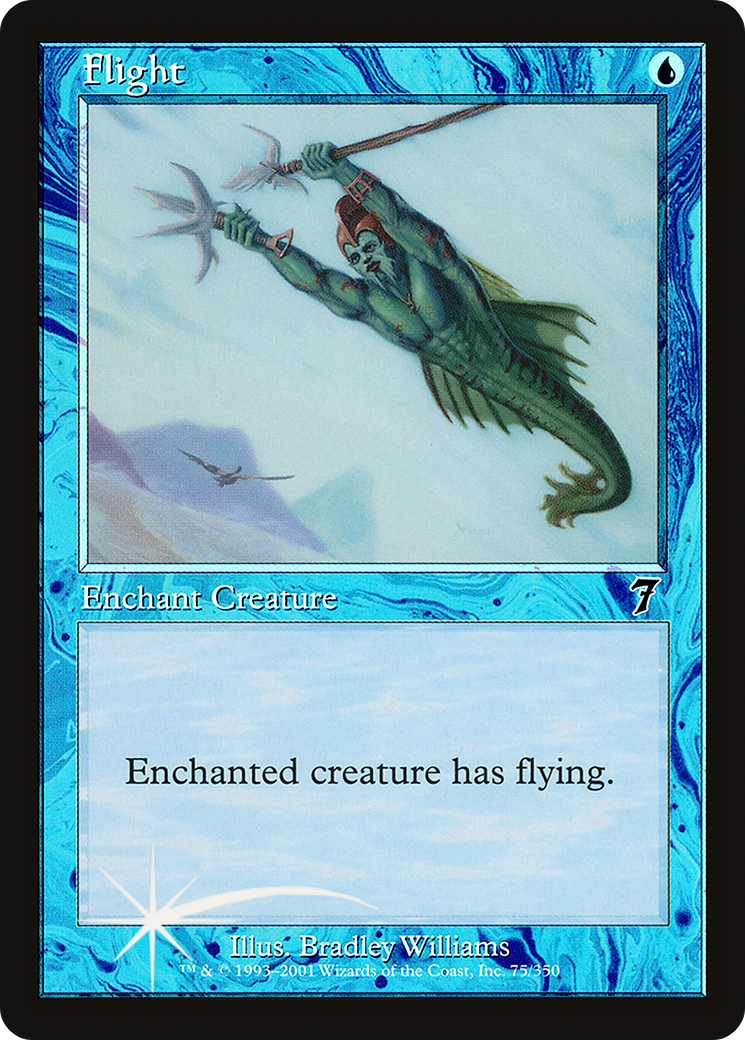 Flight (7ED-075) [7th Edition] Foil MTG Single Wizards of the Coast