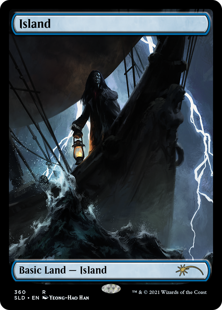 Island (The Dracula Lands) (SLD-360) [Secret Lair] Drop Foil MTG Single Wizards of the Coast