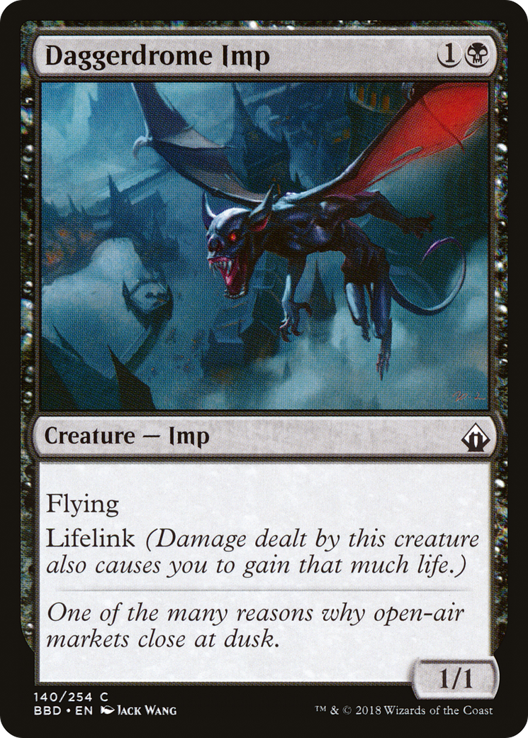 Daggerdrome Imp (BBD-140) [Battlebond] Foil MTG Single Wizards of the Coast