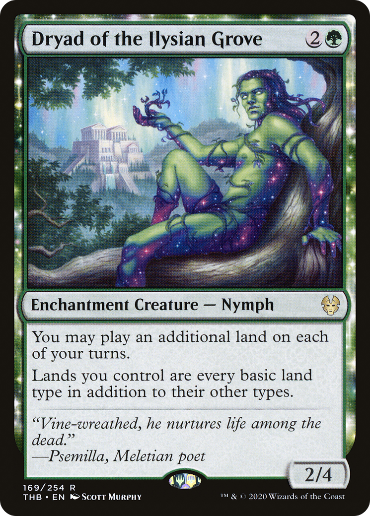Dryad of the Ilysian Grove (THB-169) [Theros Beyond Death] MTG Single Wizards of the Coast