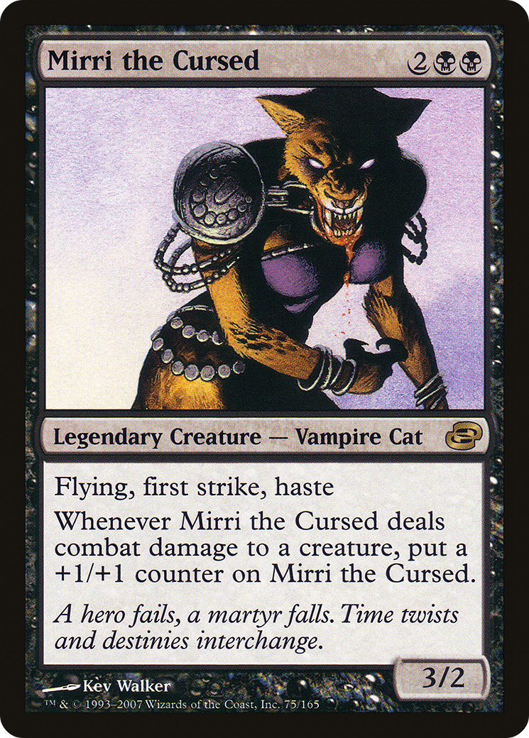 Mirri the Cursed (PLC-075) [Planar Chaos] MTG Single Planar Chaos