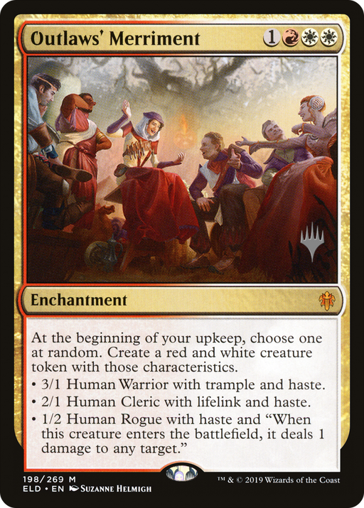 Outlaws' Merriment (PPELD-198) [Throne of Eldraine Promos] MTG Single Wizards of the Coast