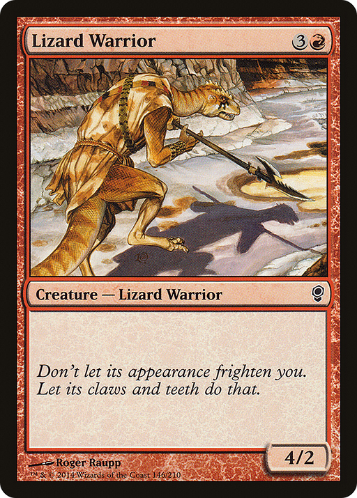 Lizard Warrior (CNS-146) [Conspiracy] Foil MTG Single Wizards of the Coast