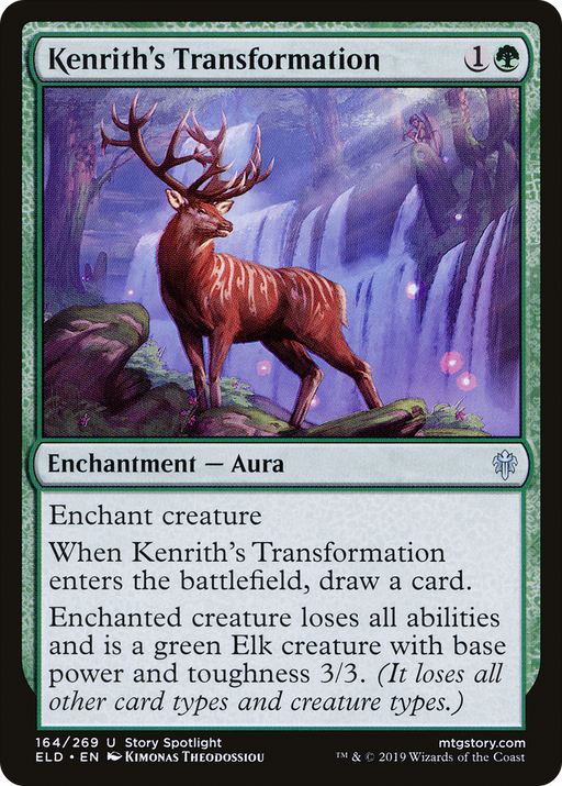 Kenrith's Transformation (ELD-164) [Throne of Eldraine] MTG Single Wizards of the Coast