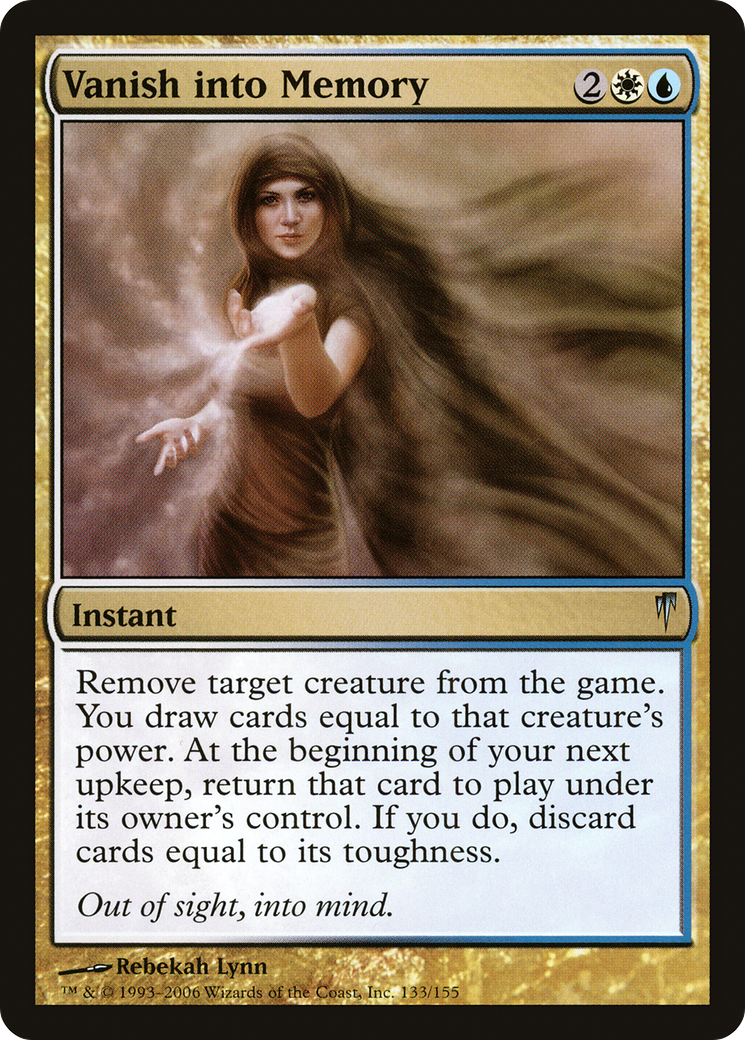 Vanish into Memory (CSP-133) [Coldsnap] MTG Single Wizards of the Coast