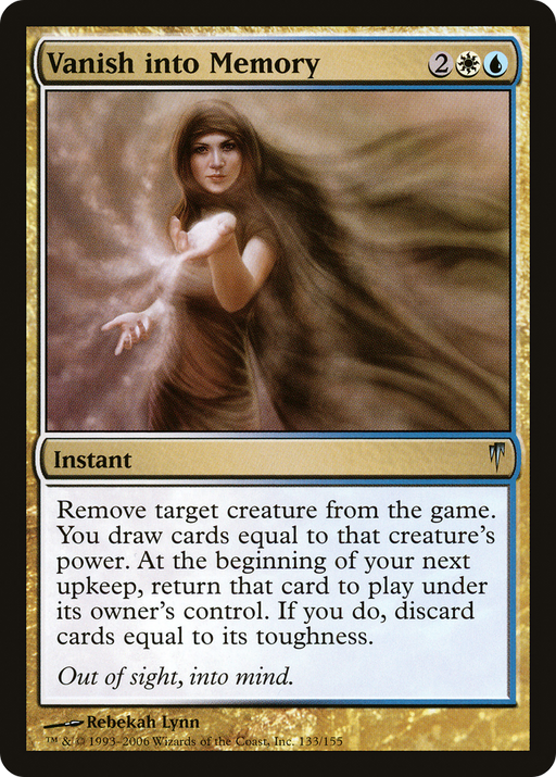 Vanish into Memory (CSP-133) [Coldsnap] MTG Single Wizards of the Coast