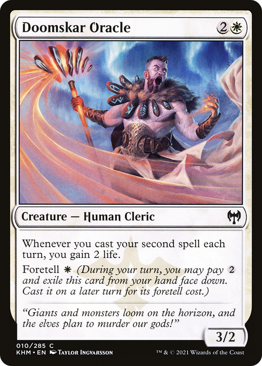 Doomskar Oracle (KHM-010) [Kaldheim] MTG Single Wizards of the Coast