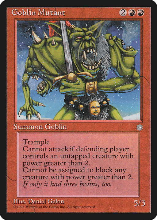 Goblin Mutant (ICE-188) [Ice Age] MTG Single Wizards of the Coast