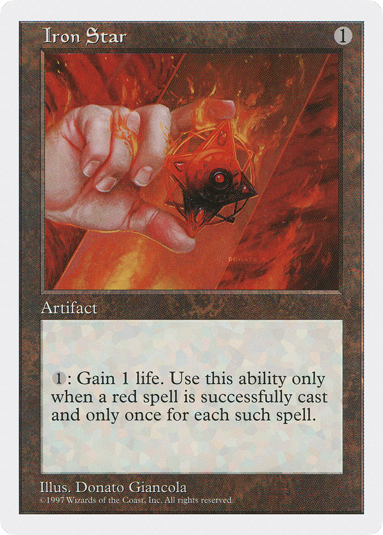 Iron Star (5ED-) [Fifth Edition] MTG Single Wizards of the Coast