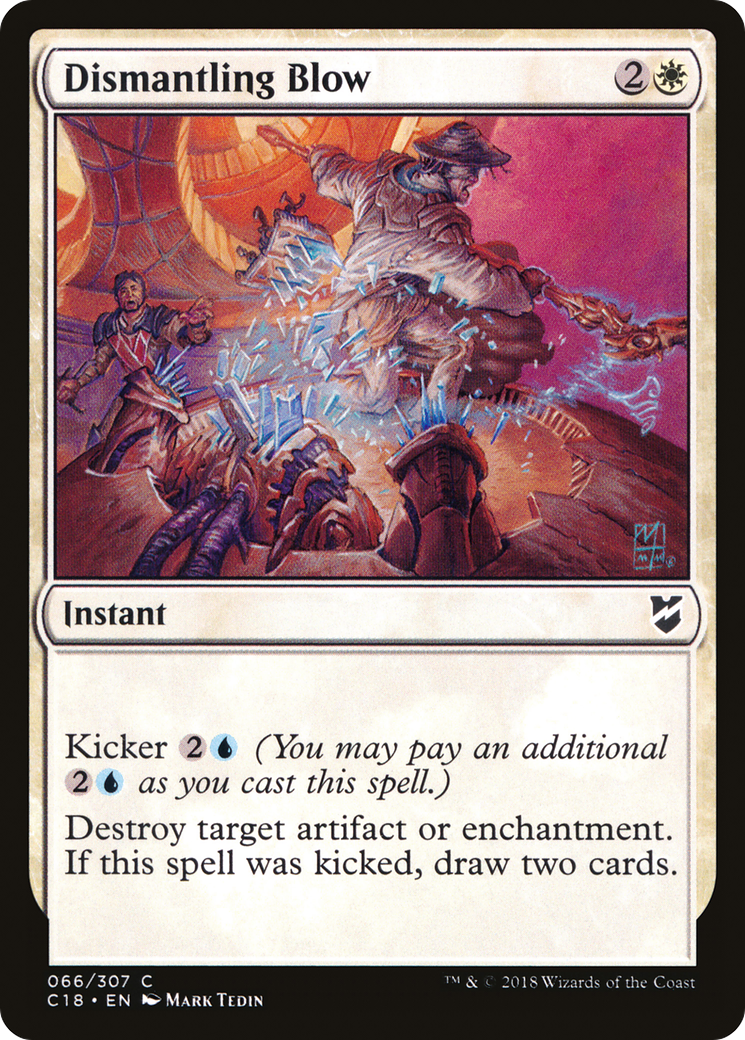 Dismantling Blow (C18-066) [Commander 2018] MTG Single Wizards of the Coast