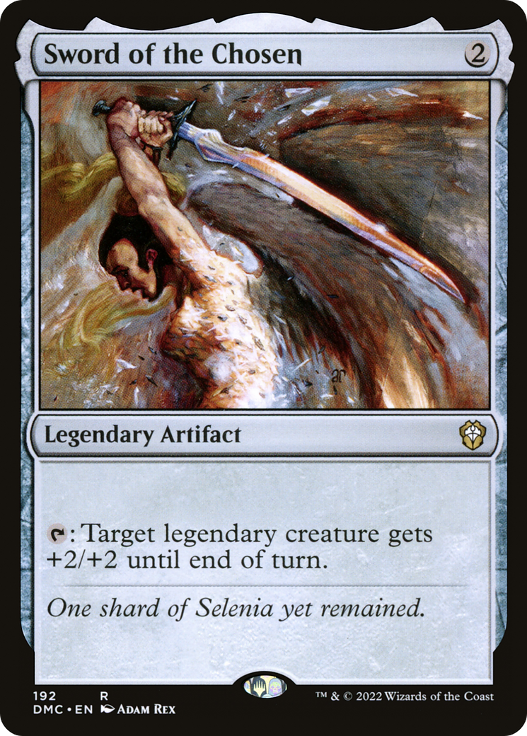 Sword of the Chosen (DMC-192) [Dominaria United Commander] MTG Single Wizards of the Coast