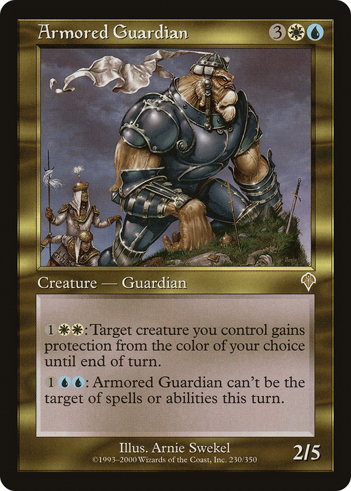 Armored Guardian (INV-230) [Invasion] MTG Single Wizards of the Coast