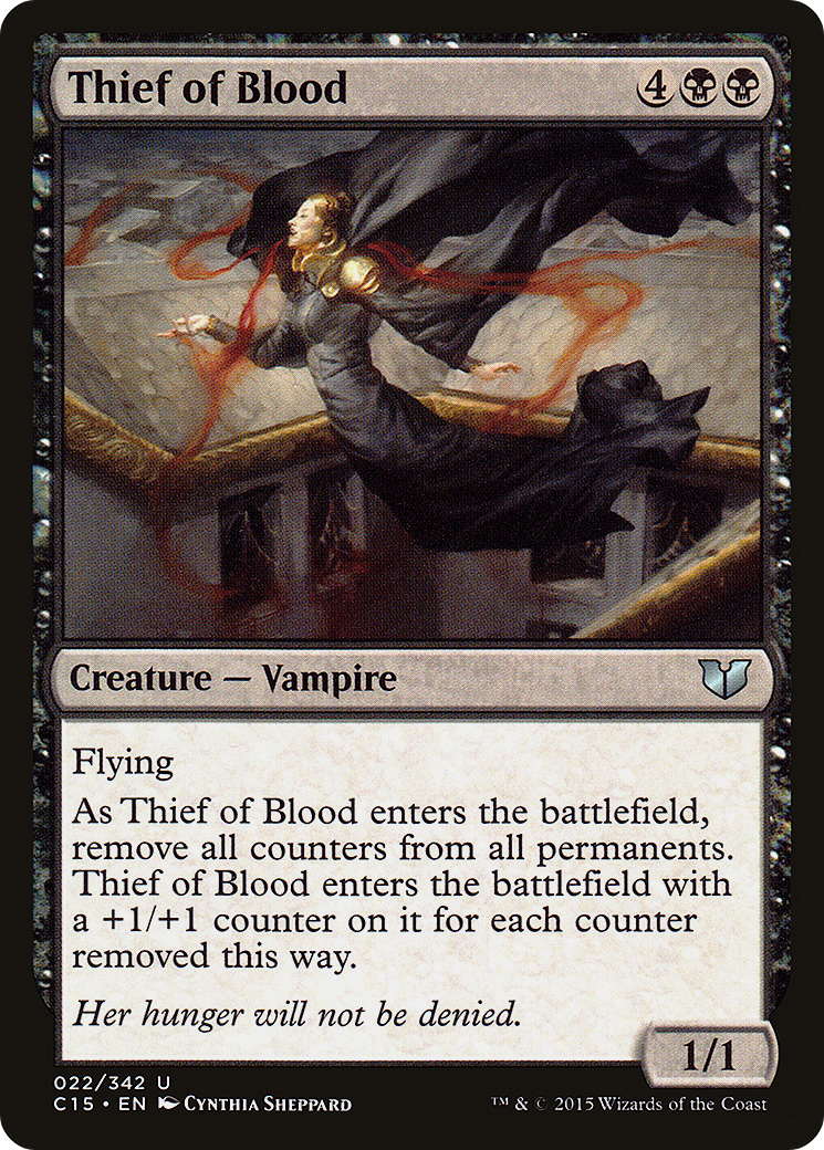 Thief of Blood (C15-022) [Commander 2015] MTG Single Wizards of the Coast