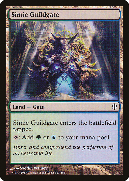 Simic Guildgate (C13-323) [Commander 2013] MTG Single Wizards of the Coast