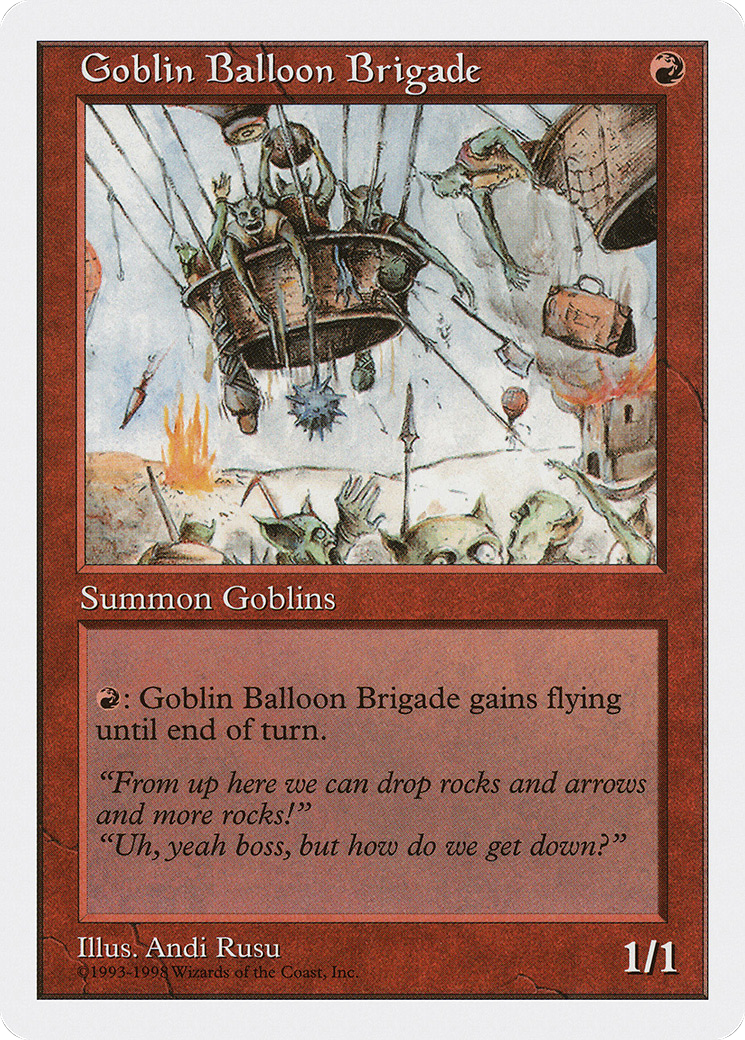 Goblin Balloon Brigade (ATH-030) [Anthologies] MTG Single Wizards of the Coast
