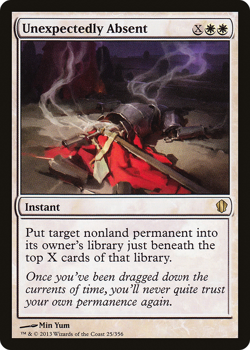 Unexpectedly Absent (C13-025) [Commander 2013] MTG Single Wizards of the Coast