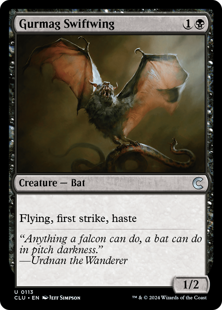 Gurmag Swiftwing (CLU-113) [Ravnica: Clue Edition] MTG Single Wizards of the Coast
