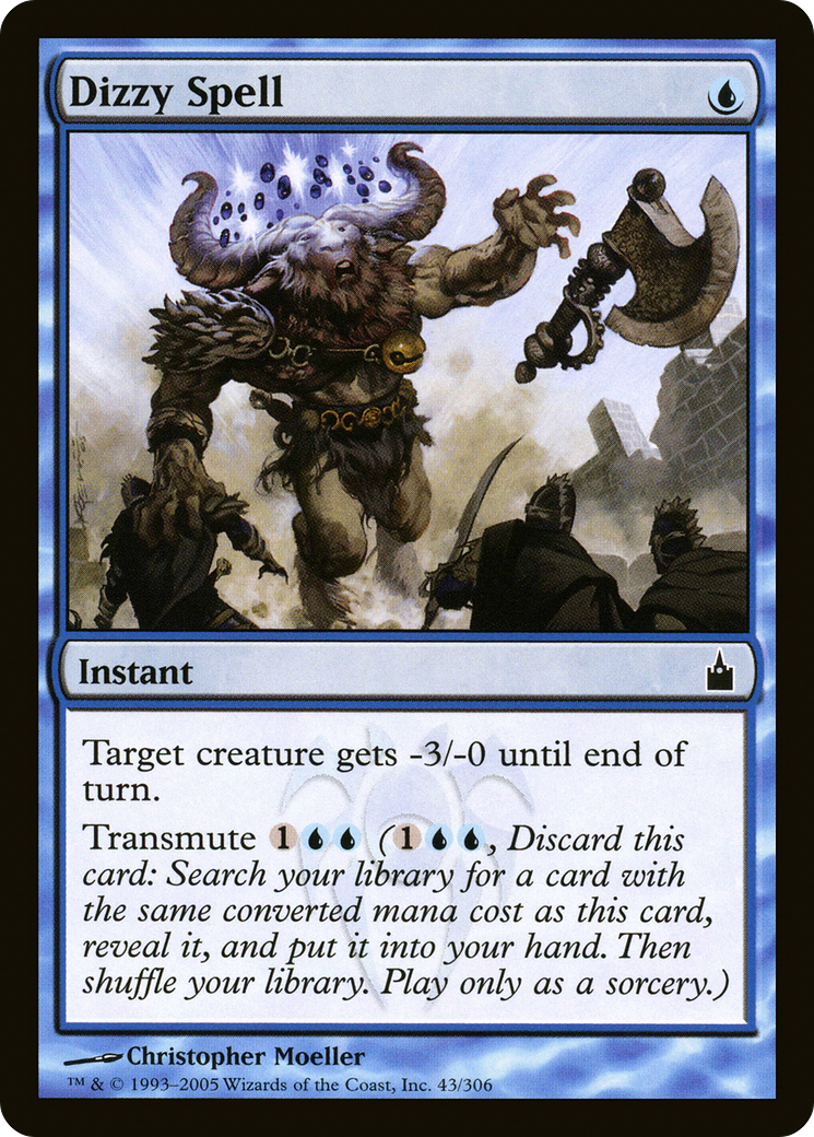 Dizzy Spell (RAV-043) [Ravnica: City of Guilds] Foil MTG Single Wizards of the Coast
