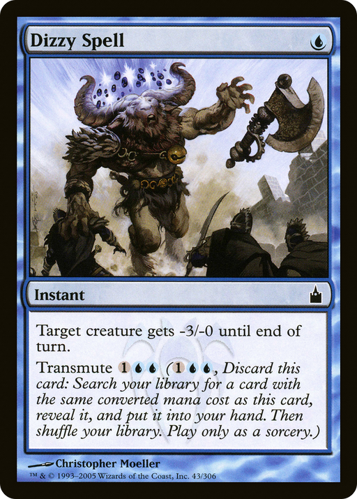 Dizzy Spell (RAV-043) [Ravnica: City of Guilds] MTG Single Wizards of the Coast