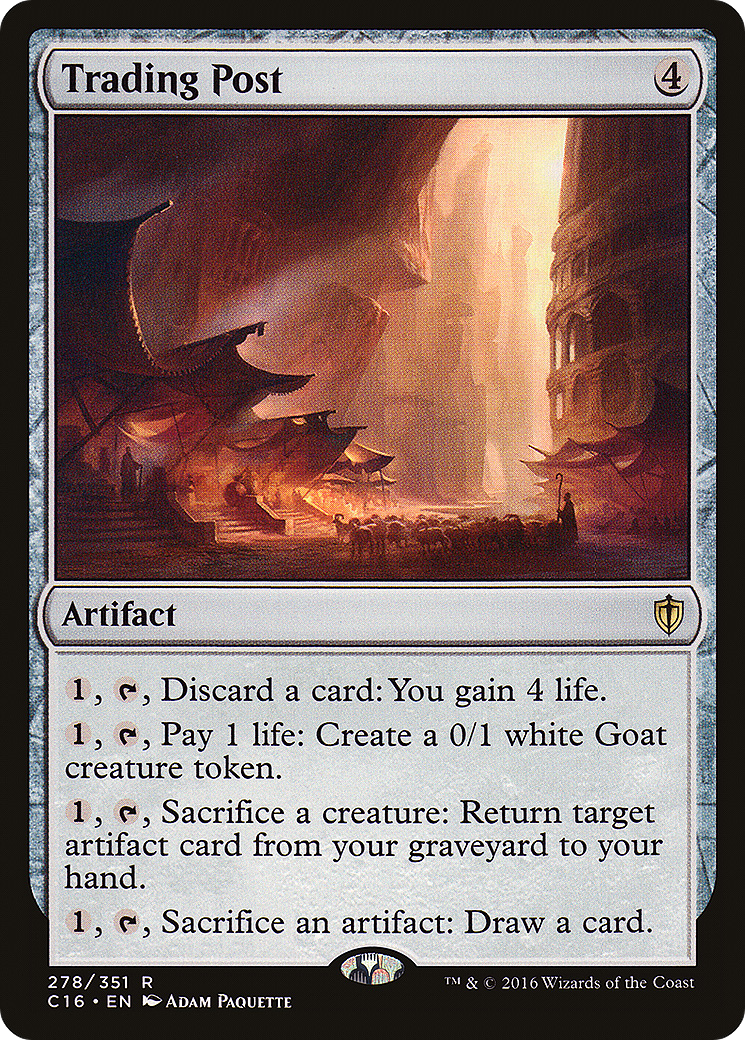 Trading Post (C16-278) [Commander 2016] MTG Single Wizards of the Coast