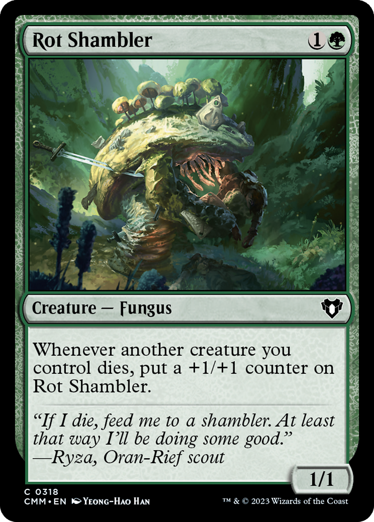 Rot Shambler (CMM-318) [Commander Masters] Foil MTG Single Wizards of the Coast
