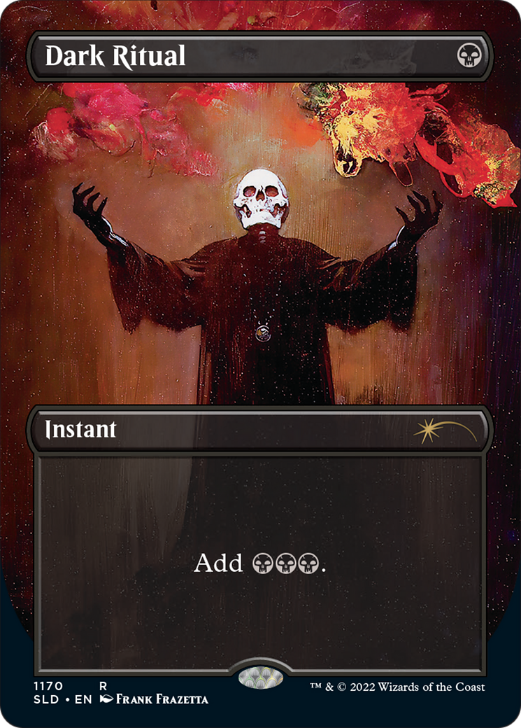 Dark Ritual (1170) (SLD-1170) [Secret Lair] Drop (Borderless) MTG Single Wizards of the Coast