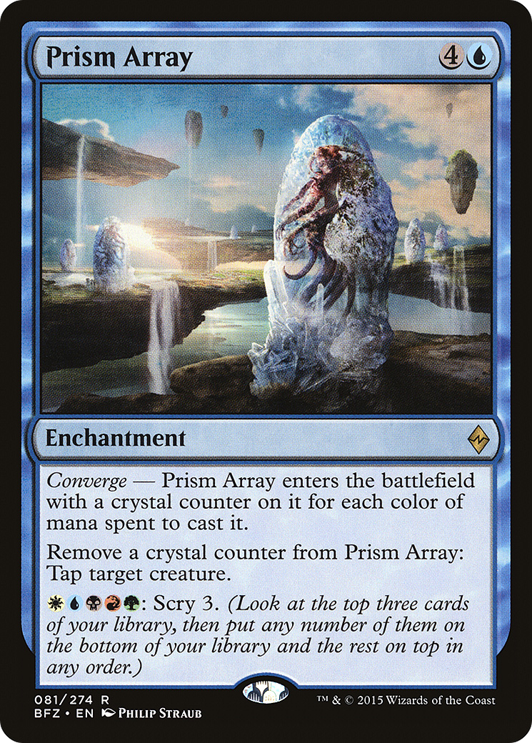 Prism Array (BFZ-081) [Battle for Zendikar] Foil MTG Single Wizards of the Coast
