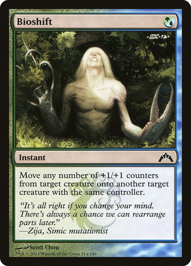 Bioshift (GTC-214) [Gatecrash] Foil MTG Single Wizards of the Coast