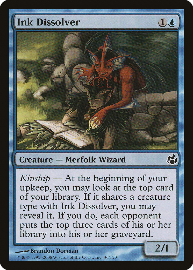 Ink Dissolver (MOR-036) [Morningtide] MTG Single Wizards of the Coast
