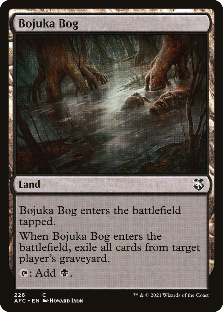 Bojuka Bog (AFC-226) [Forgotten Realms Commander] MTG Single Wizards of the Coast