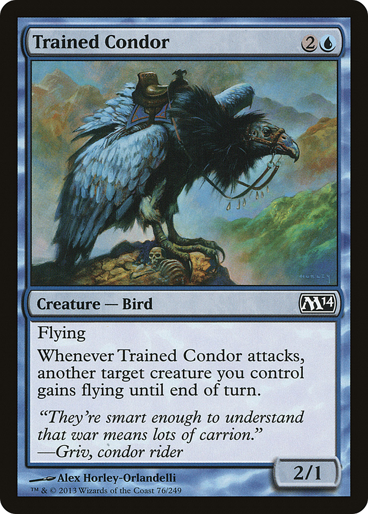 Trained Condor (M14-076) [Magic 2014] MTG Single Wizards of the Coast