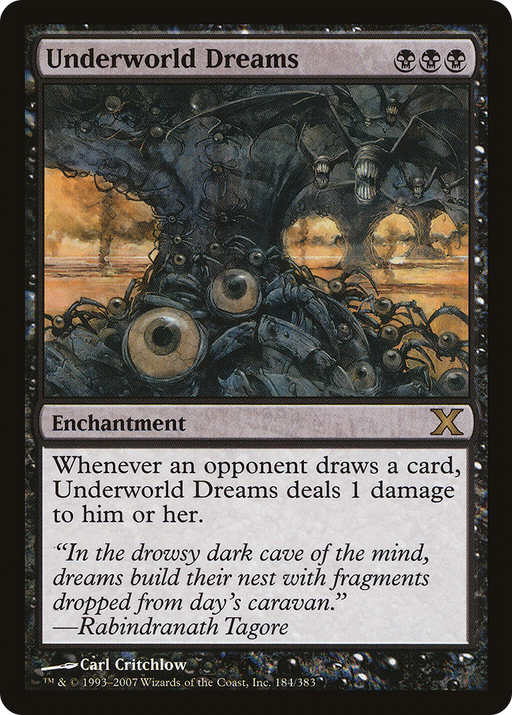 Underworld Dreams (10E-184) [Tenth Edition] MTG Single Wizards of the Coast