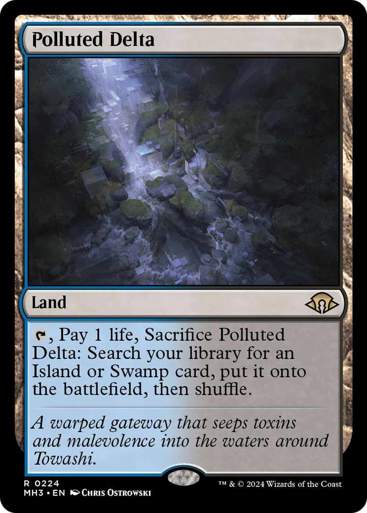 Polluted Delta (MH3-224) [Modern Horizons 3] MTG Single Modern Horizons 3