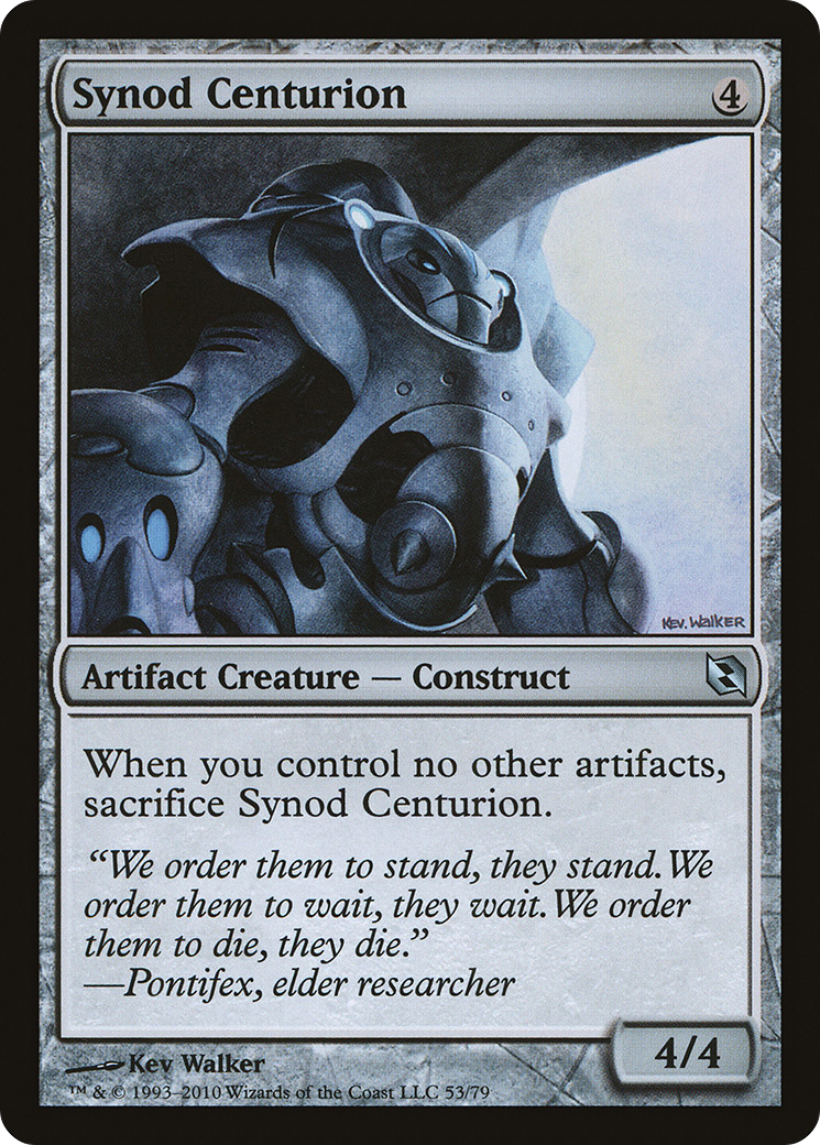 Synod Centurion (DDF-053) [Misc] Duel Decks: Elspeth vs. Tezzeret MTG Single Wizards of the Coast