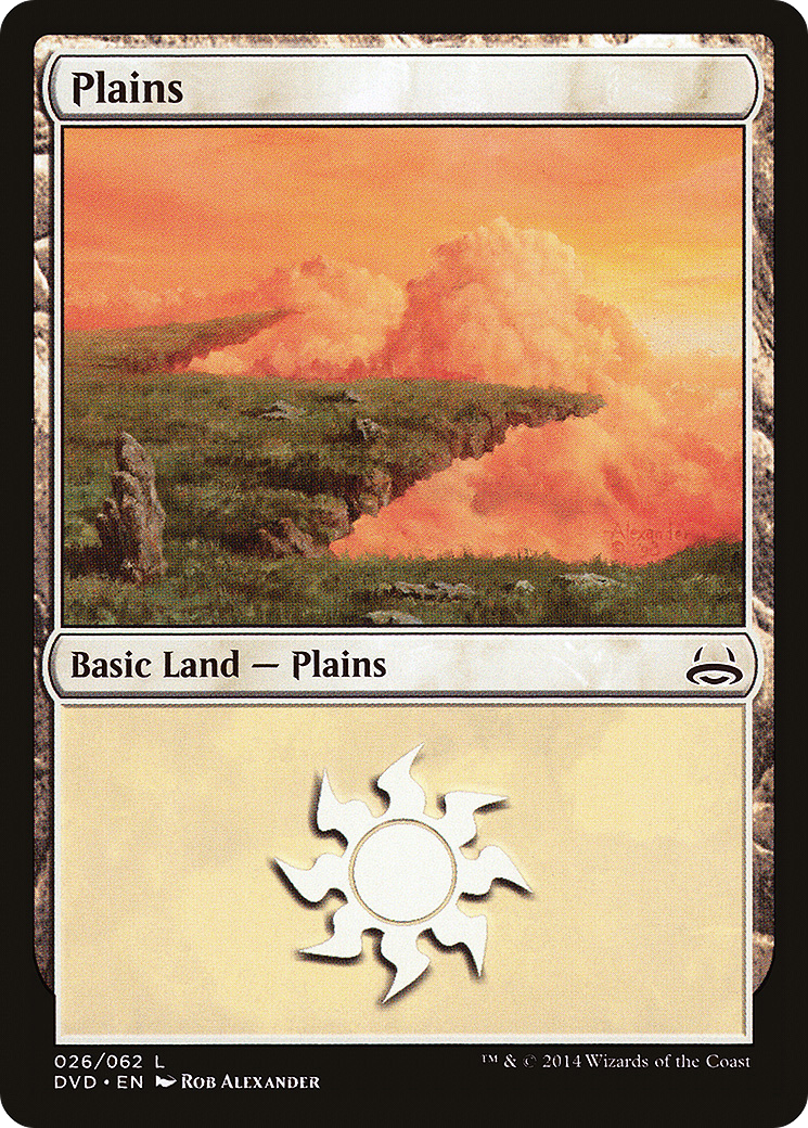 Plains (DD3-026) [Misc] Duel Decks Anthology: Divine vs. Demonic MTG Single Wizards of the Coast