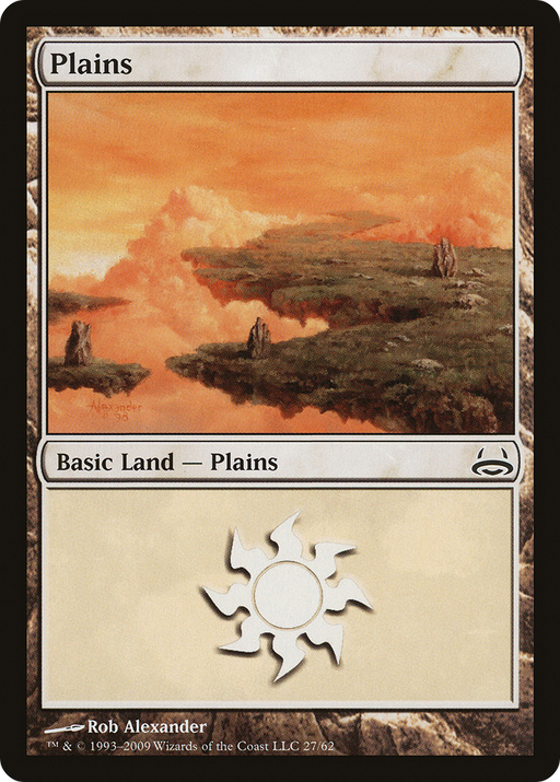 Plains (DDC-027) [Misc] Duel Decks: Divine vs. Demonic MTG Single Wizards of the Coast