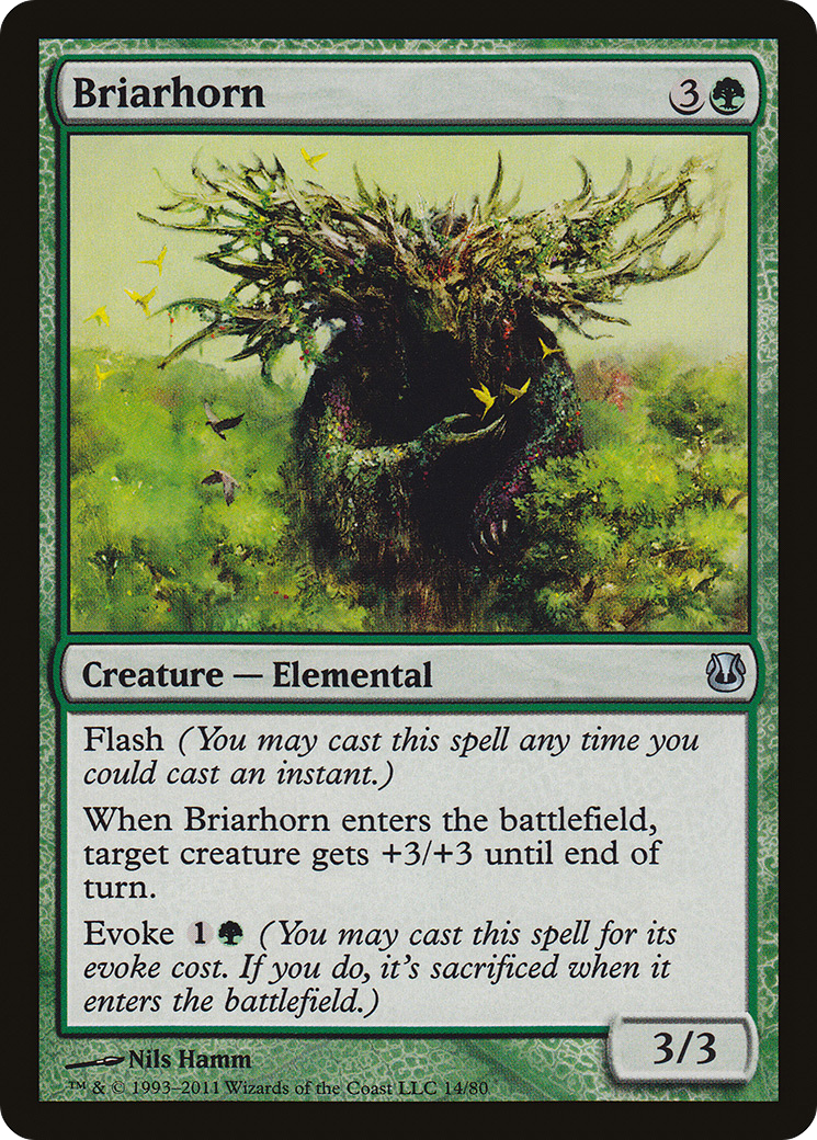 Briarhorn (DDH-014) [Misc] Duel Decks: Ajani vs. Nicol Bolas MTG Single Wizards of the Coast