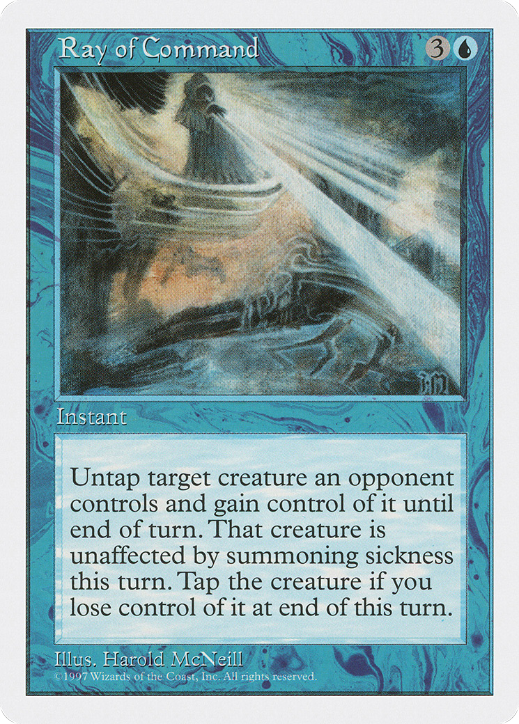 Ray of Command (5ED-114) [Fifth Edition] MTG Single Wizards of the Coast