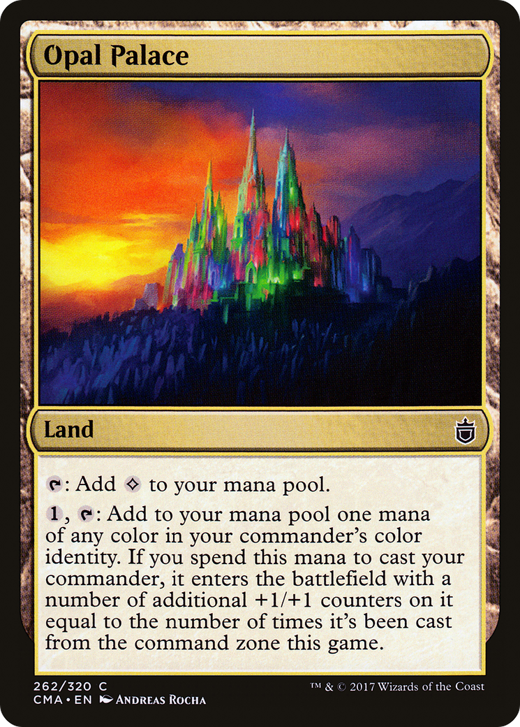 Opal Palace (CMA-262) [Commander Anthology] MTG Single Wizards of the Coast
