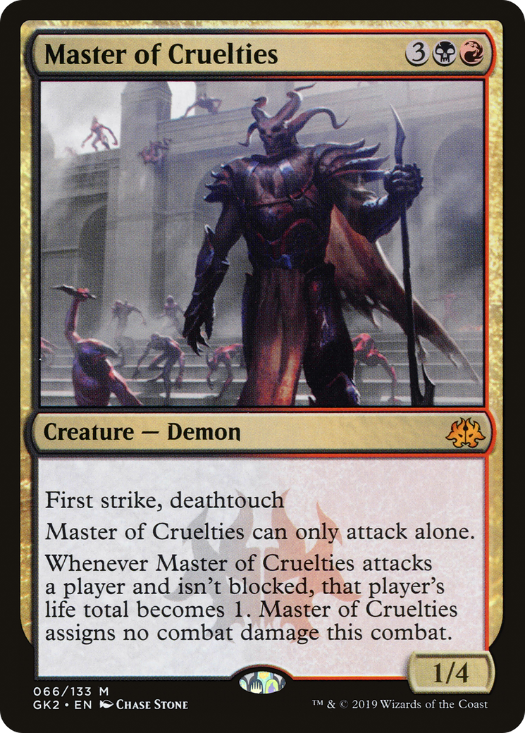 Master of Cruelties (GK2-066) [Misc] RNA Guild Kit MTG Single Wizards of the Coast