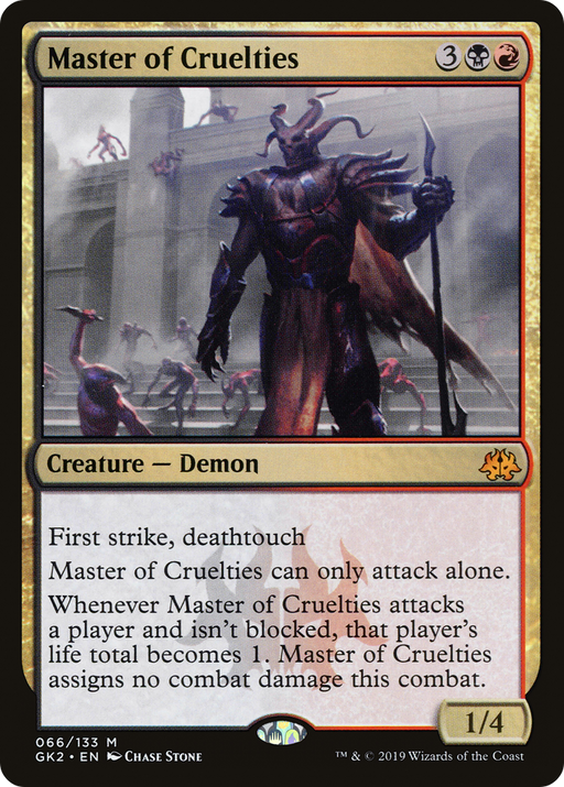 Master of Cruelties (GK2-066) [Misc] RNA Guild Kit MTG Single Wizards of the Coast