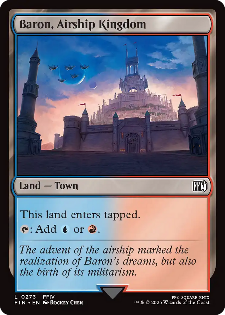 Baron, Airship Kingdom (FIN-273) [FINAL FANTASY] MTG Single Wizards of the Coast