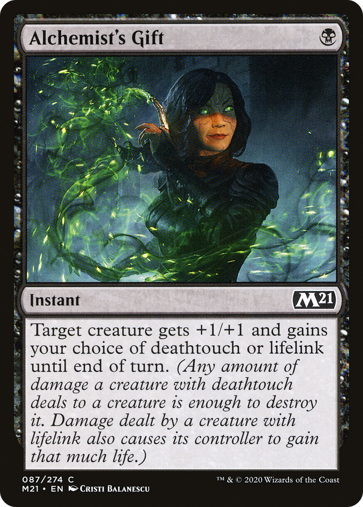 Alchemist's Gift (M21-087) [Core Set 2021] Foil MTG Single Wizards of the Coast