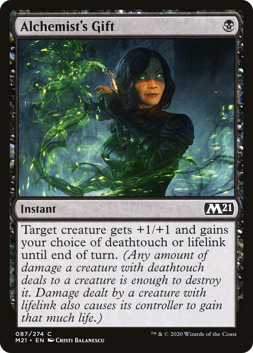 Alchemist's Gift (M21-087) [Core Set 2021] Foil MTG Single Wizards of the Coast