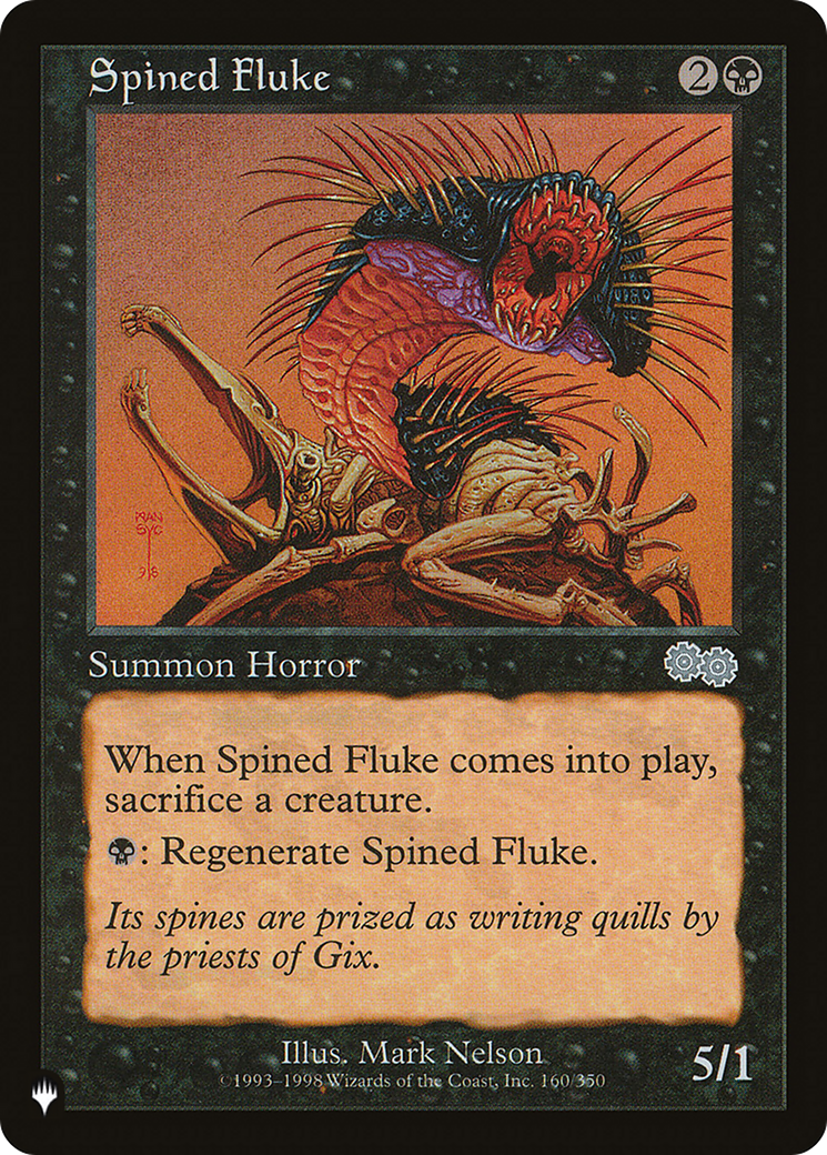 Spined Fluke (LIST-USG-160) [Mystery Booster] The List MTG Single Wizards of the Coast