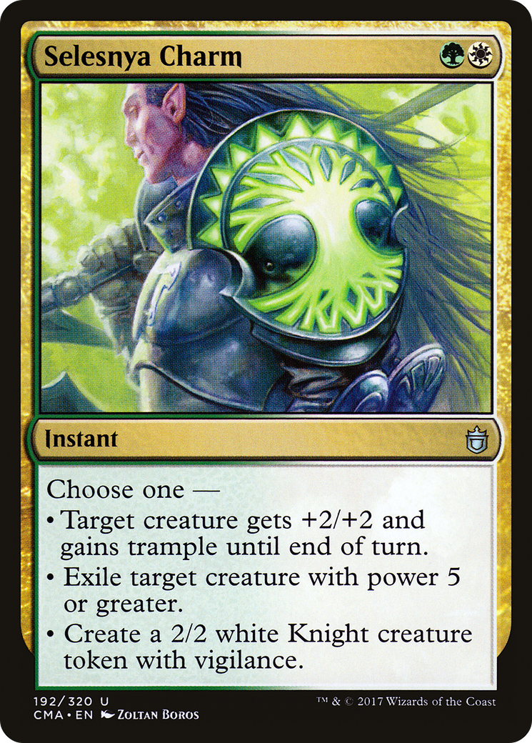 Selesnya Charm (CMA-192) [Commander Anthology] MTG Single Wizards of the Coast