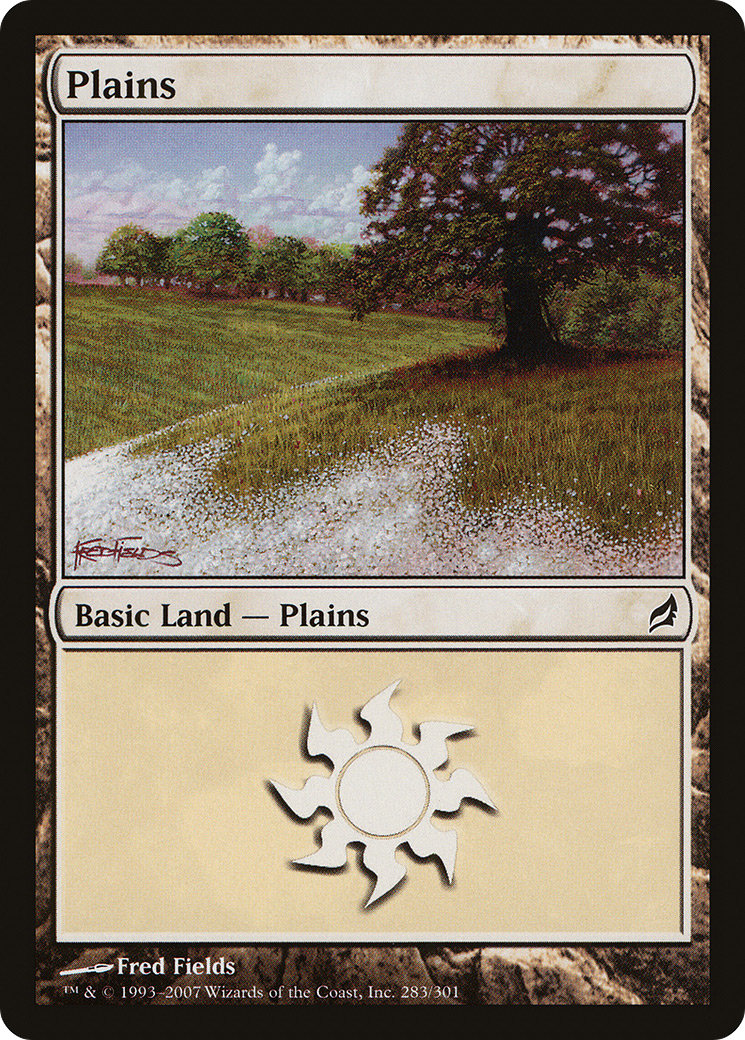 Plains (LRW-283) [Lorwyn] MTG Single Wizards of the Coast