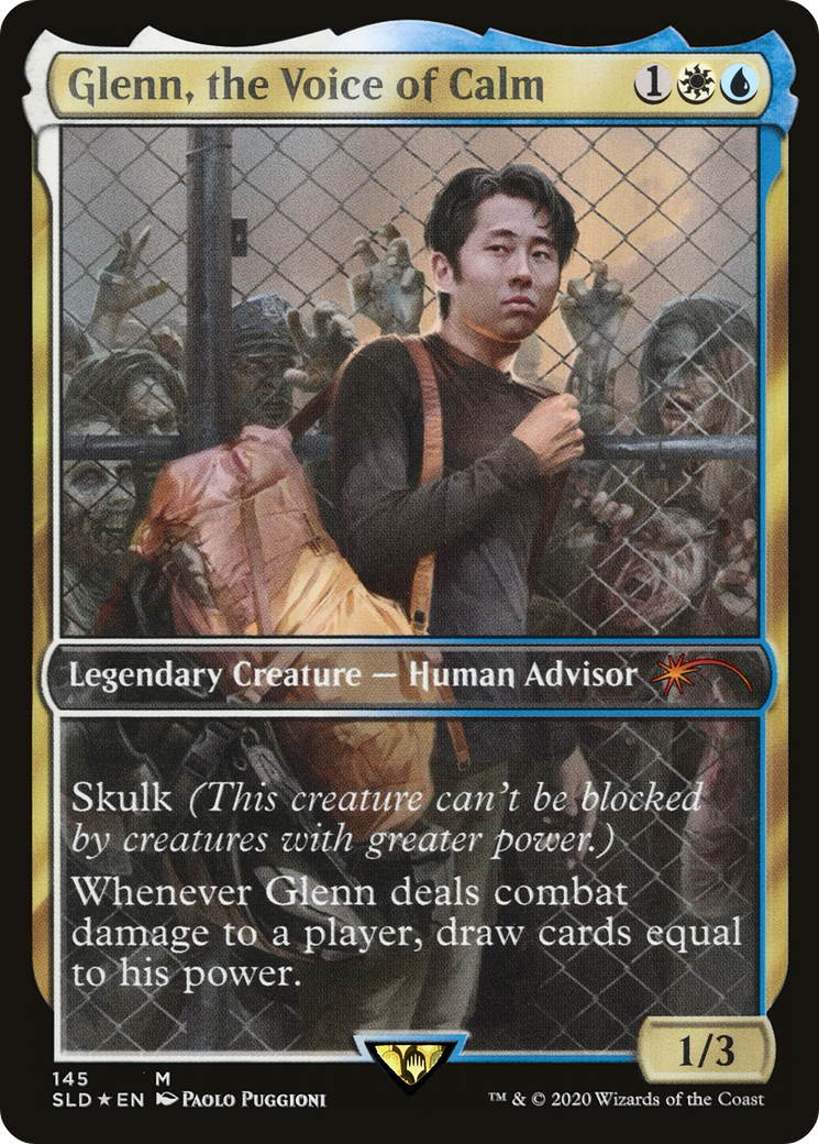 Glenn, the Voice of Calm (SLD-145) [Secret Lair] Drop Foil MTG Single Wizards of the Coast