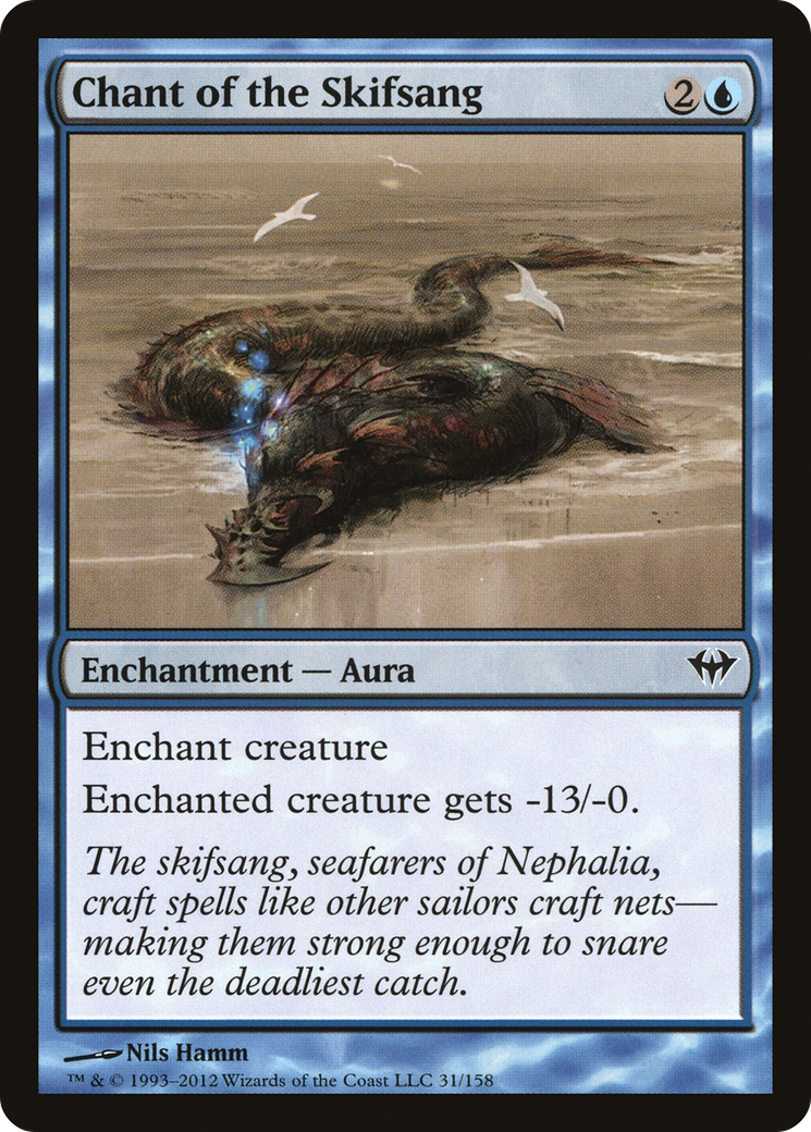 Chant of the Skifsang (DKA-031) [Dark Ascension] Foil MTG Single Wizards of the Coast
